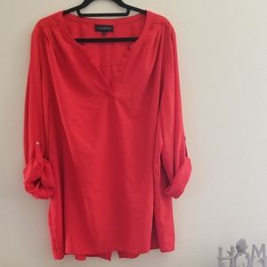 Red Blouse by Lane Bryant 22/24